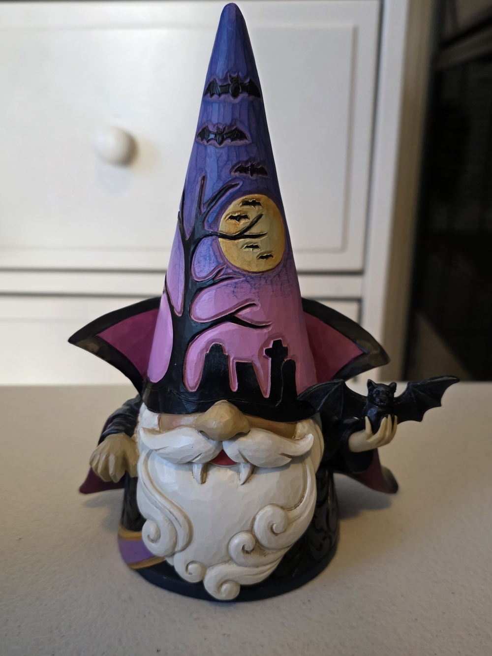 Jim Shore Halloween Gnome Figurine -